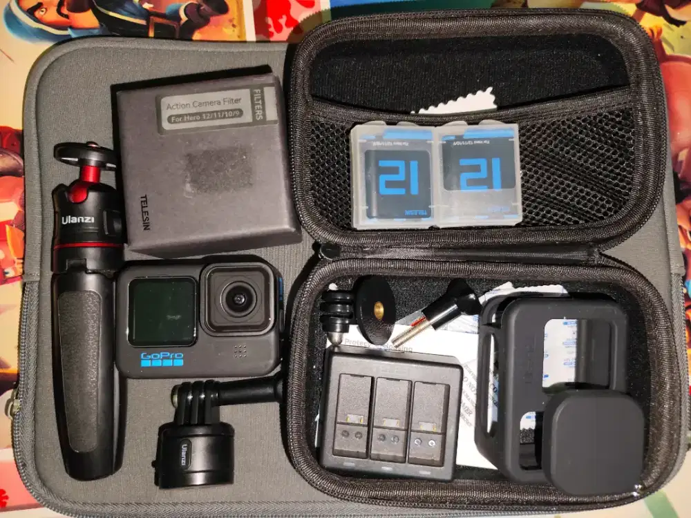 Kamera Gopro 11 Black Action Camera Vlog Ori With Accesories Alt DJI