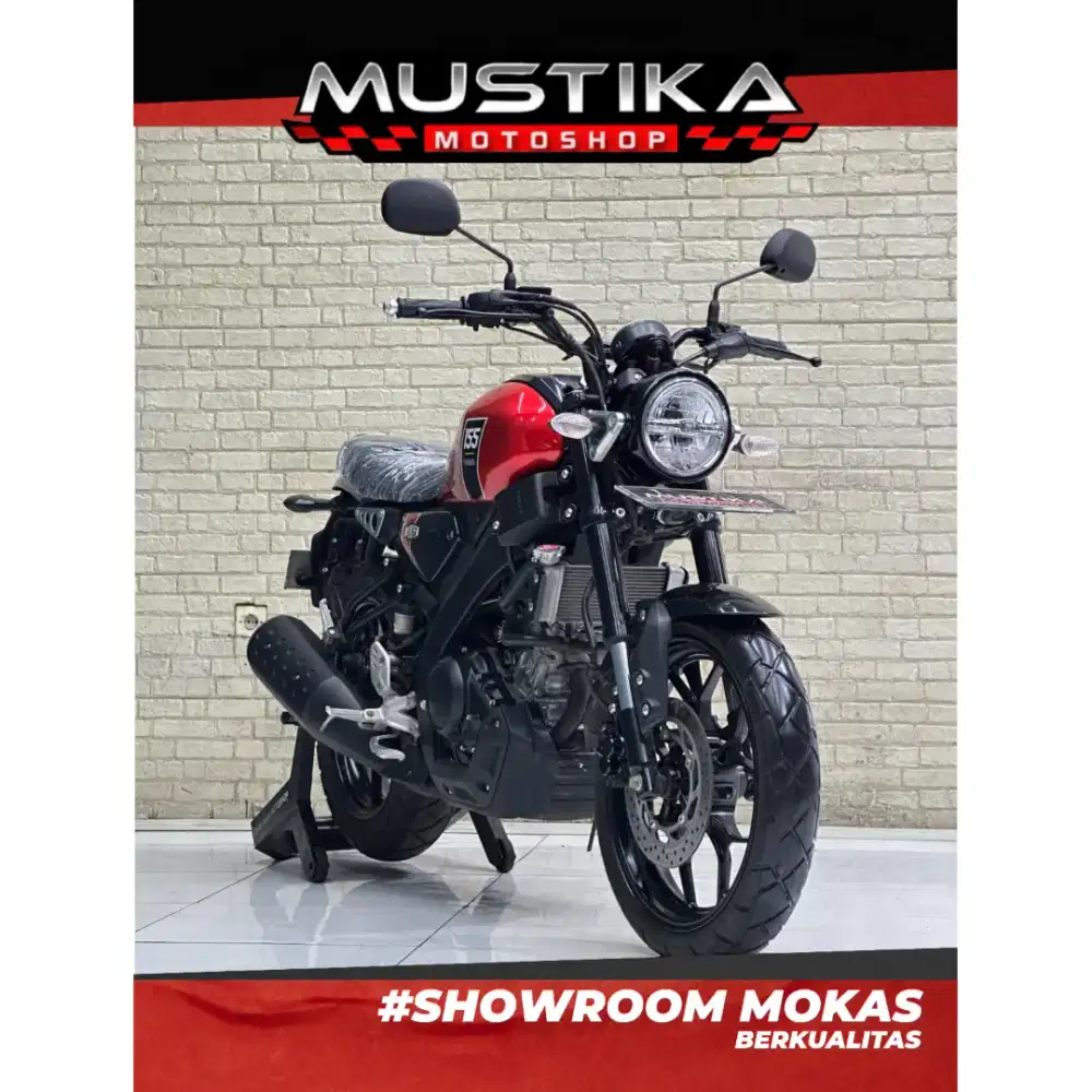 Odo 4rb Istimewa!!Yamaha XSR 155cc 2023 Red Retro Modern Mulus-Mustika