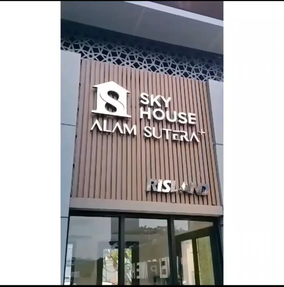 Disewakan / tahun 1 unit apartment sky house alam sutera BSD