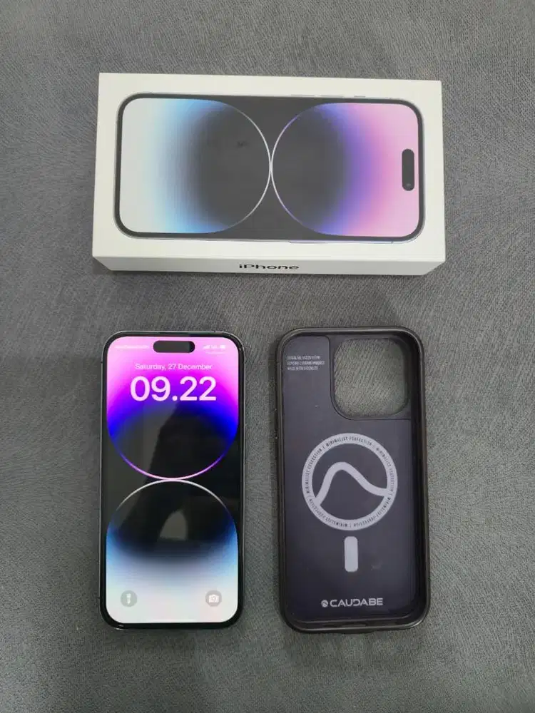 Iphone 14 Pro 128GB Deep Purple Ex Garansi Resmi Ibox