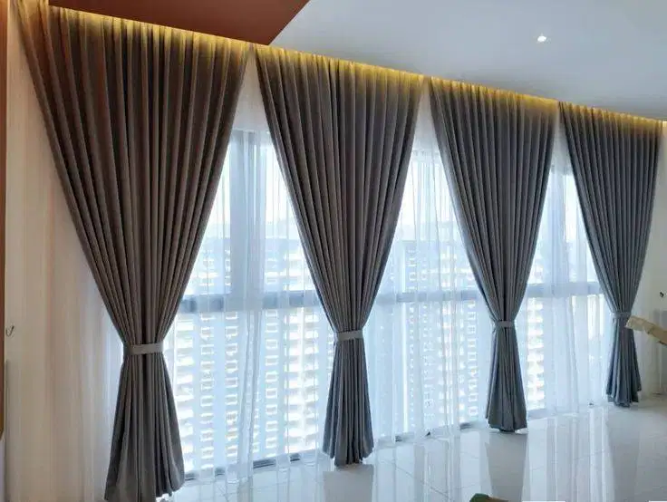 Produsen Gorden Blackout Pasang Skat Klinik Hordeng Gordyn Vitrase