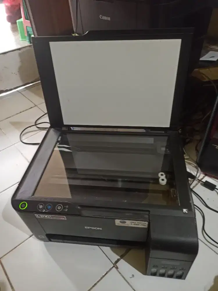Epson l3110 prin scener copy kondisi normal siap pake tinta penuh