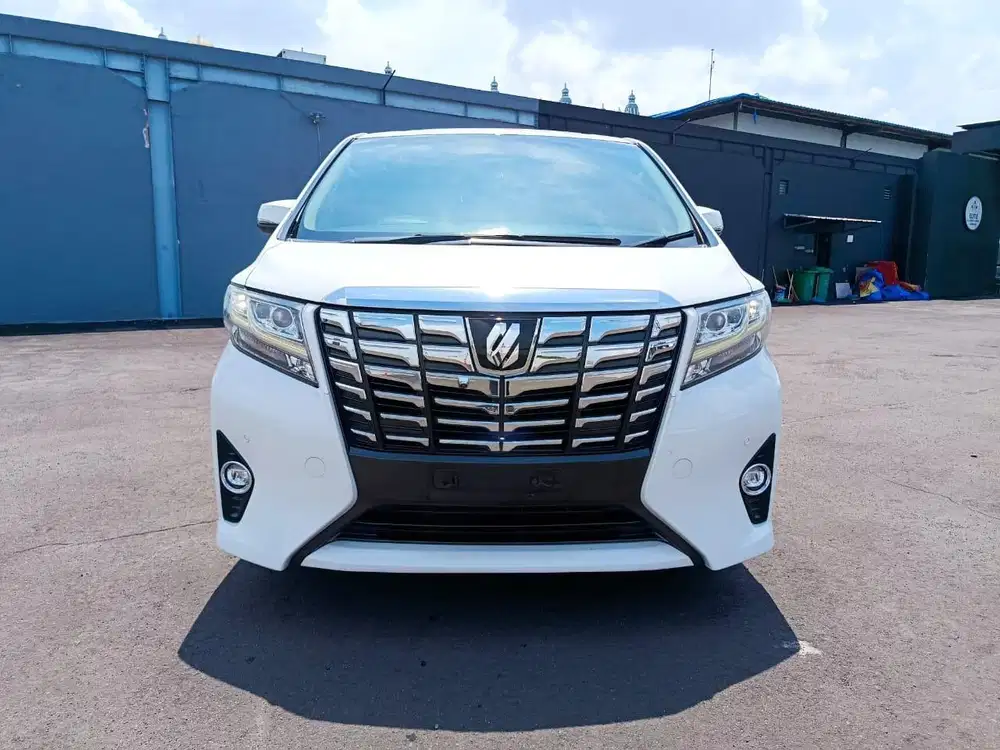 TOYOTA ALPHARD 2.5 G TAHUN 2016 PUTIH