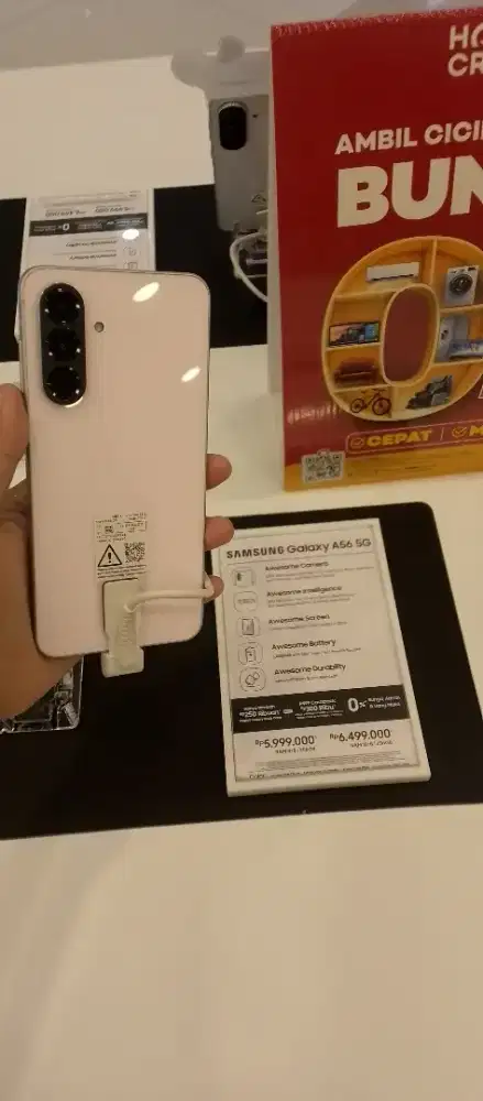 cicilan kredit samsung a56 5G dibogor pakai home credit