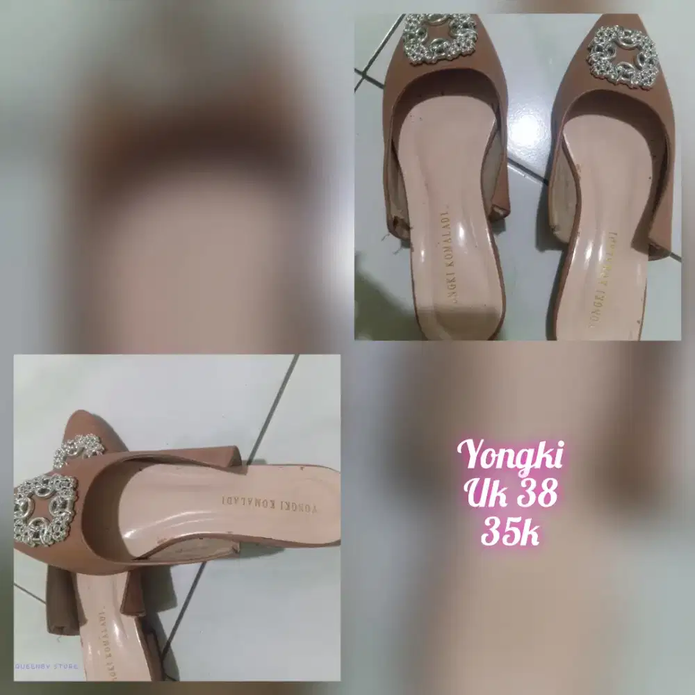Dijual sepatu dan heels