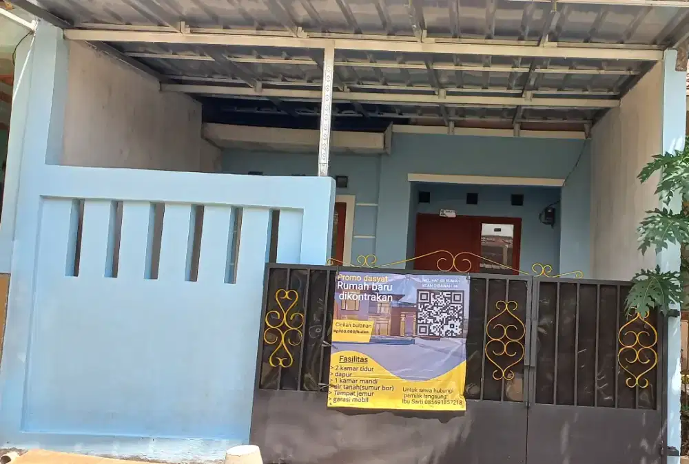 Disewakan rumah baru bangun