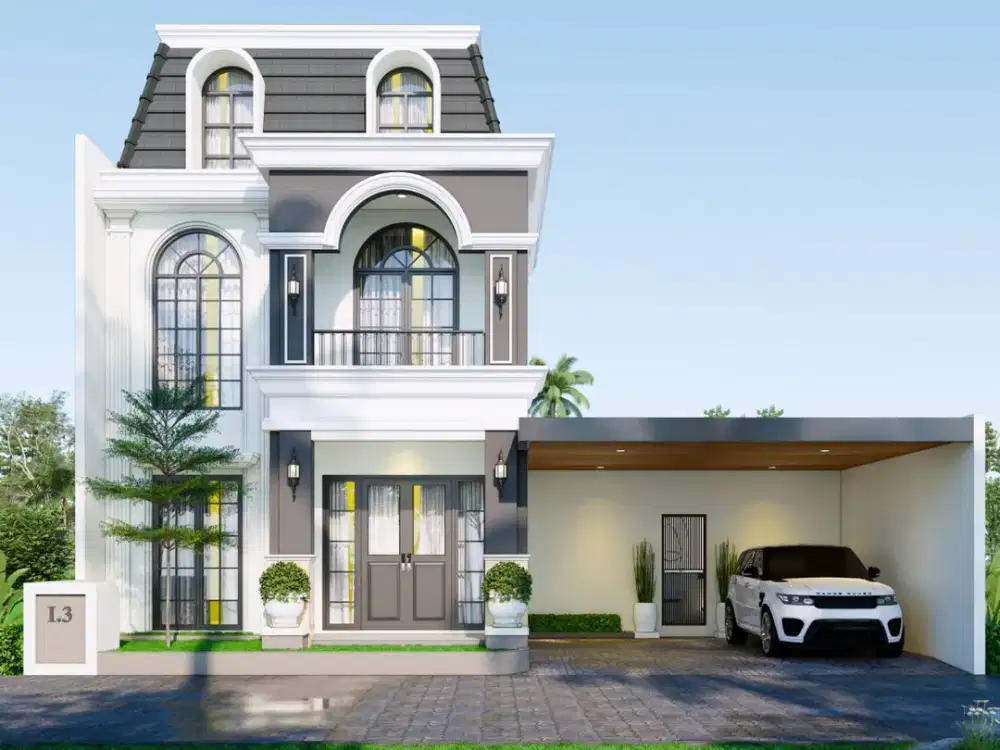 Di Jual Ruah Mewah Row Jalan 5 Meter + One Gate System