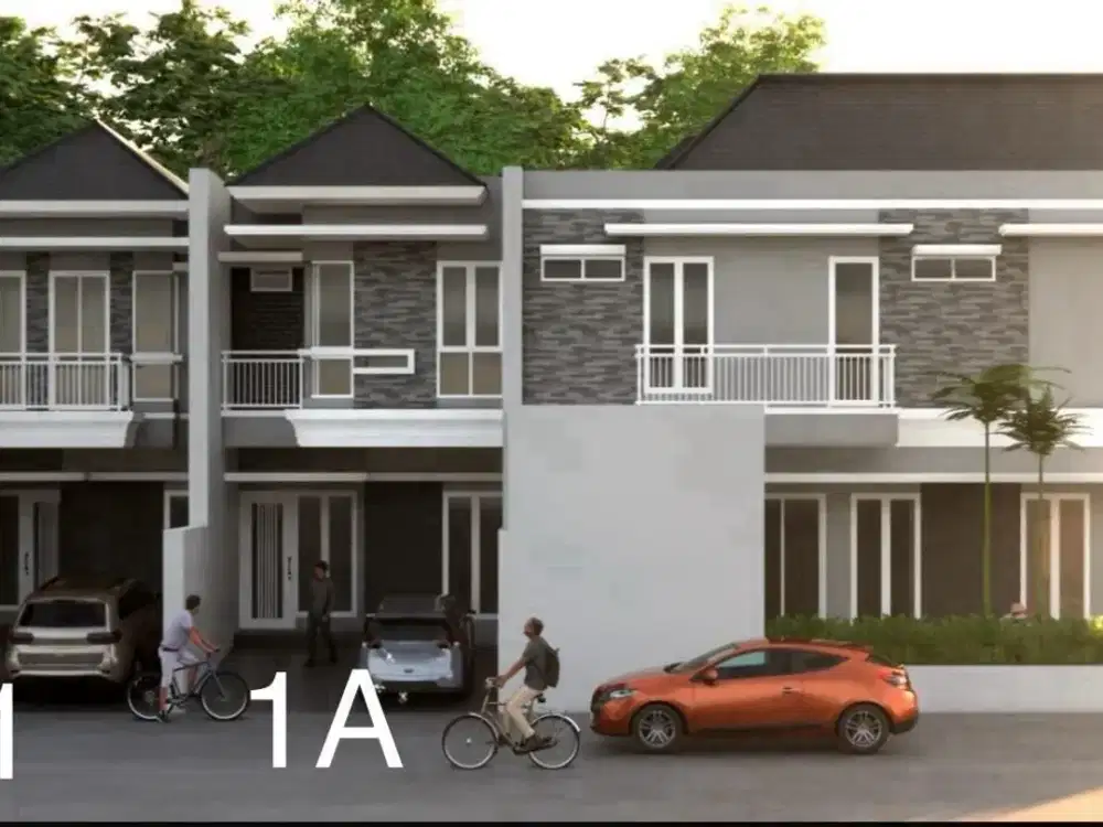 Jemursari Rumah Baru Modern Minimalis 2lt