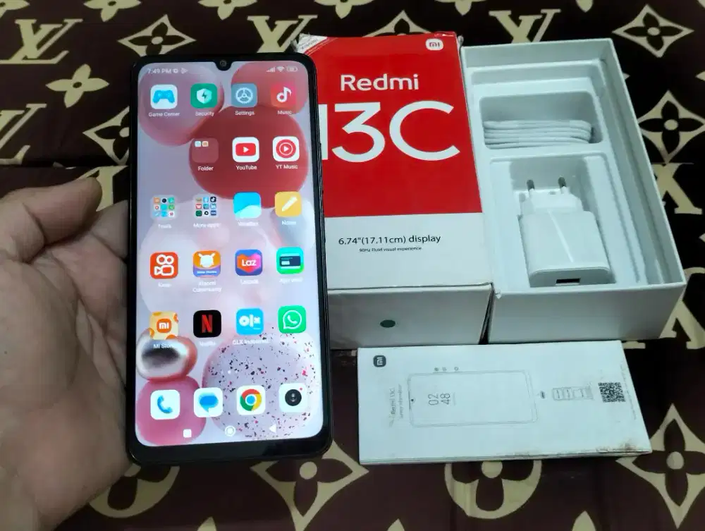 BUTUH UANG XIAOMI REDMI 13C RAM 8GB / 256GB 4G LTE 6.74in Finger 50MP