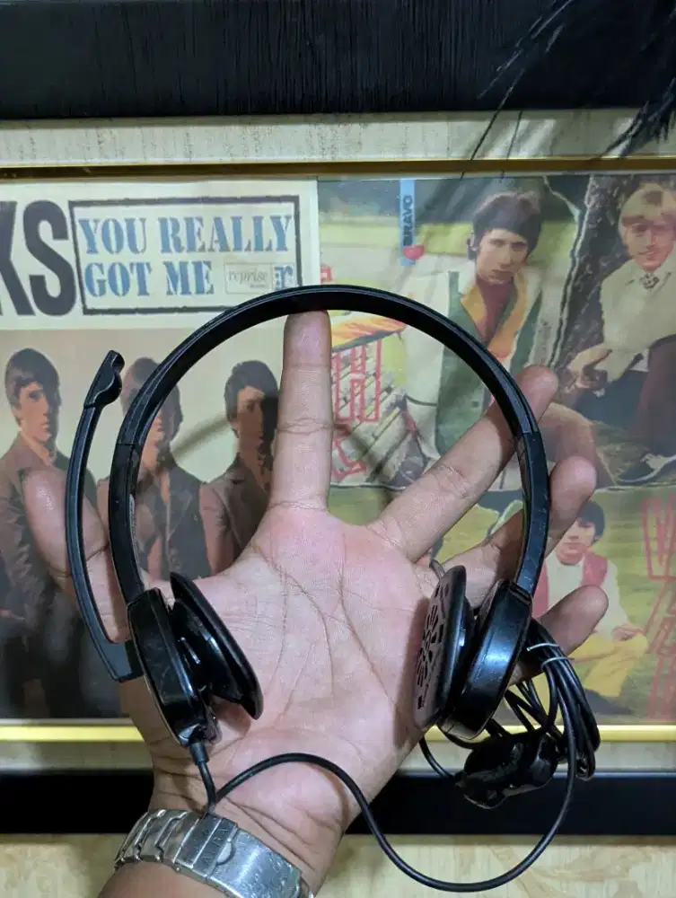 Headphone Headphones Headset Logitech H 151