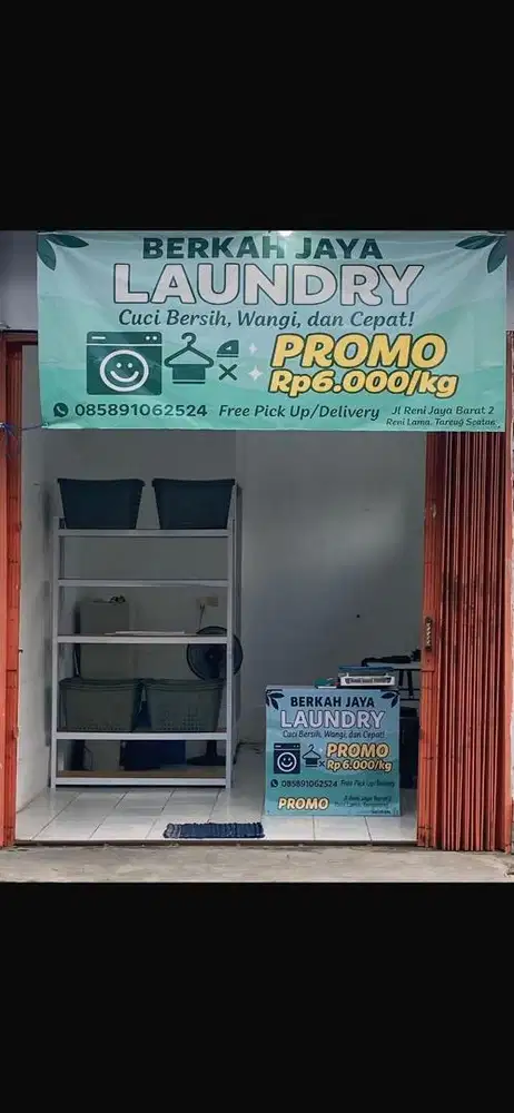 Penjaga Laundri kiloan