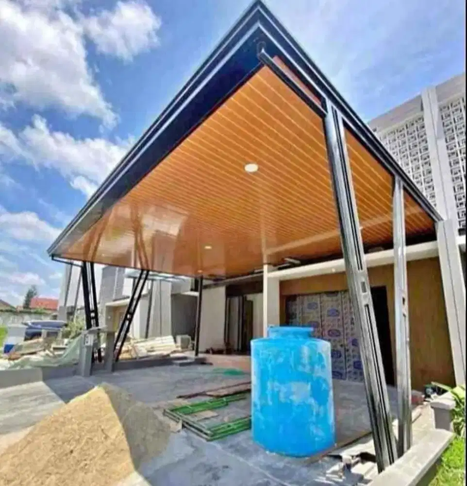 Kanopi atap alderon rs