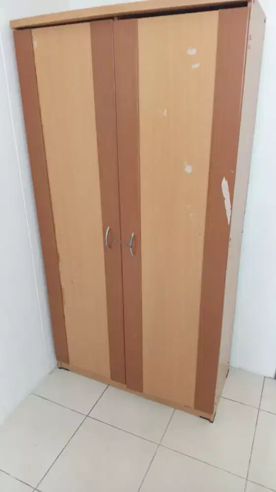 lemari mulus siap di pakai ya