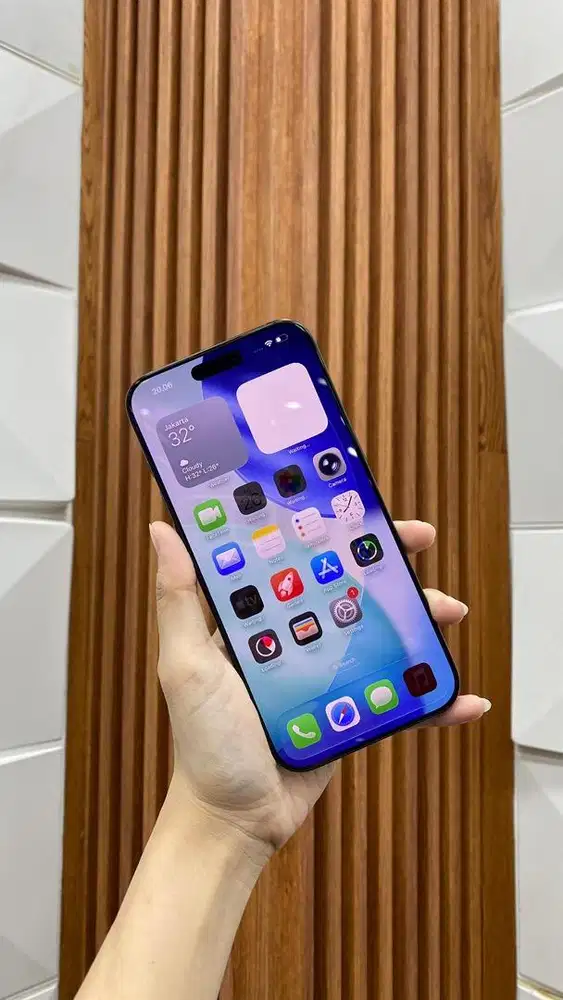 Second iphone 16 promax 256gb black resmi