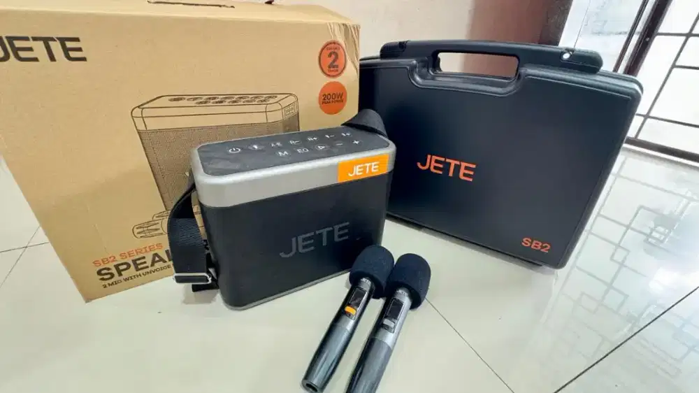 Jual speaker bluetooth karaoke JT SB2
