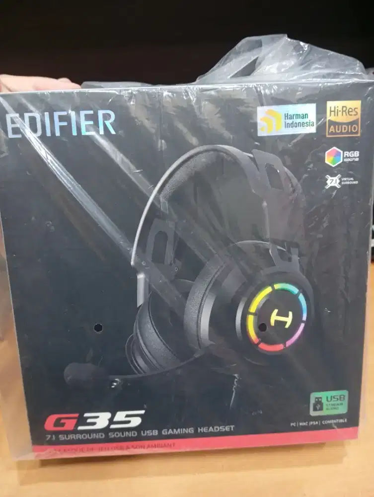 Headset gaming kabel USB Edifier G35