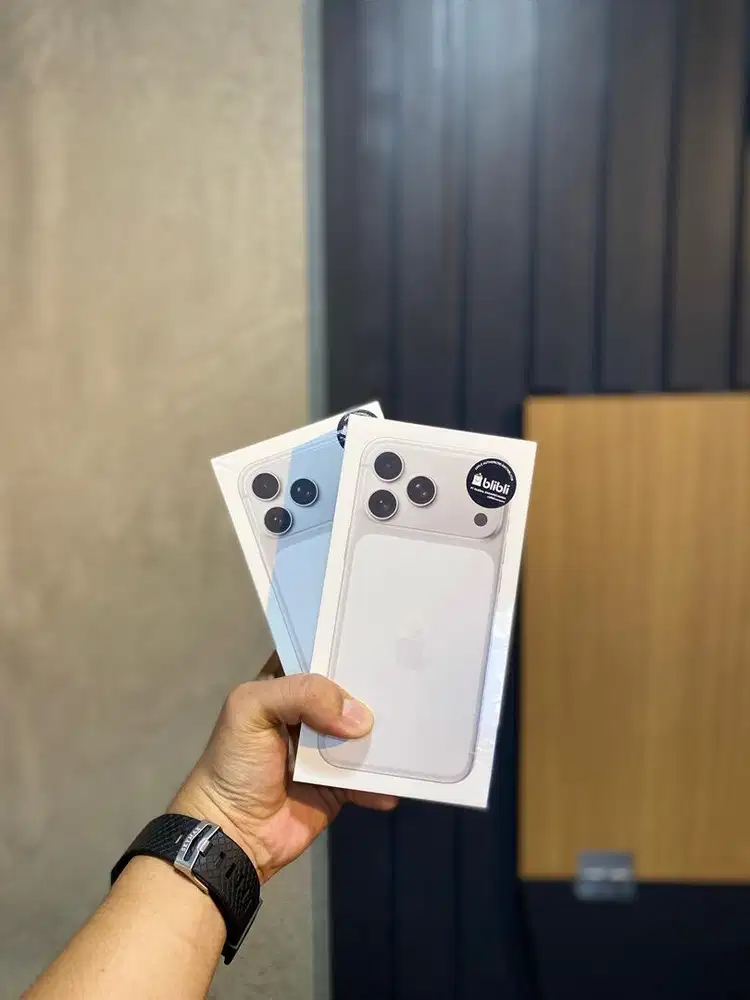 IPHONE 17 PROMAX 256GB SILVER NEW BNIB SEGEL RESMI BISA DICICIL