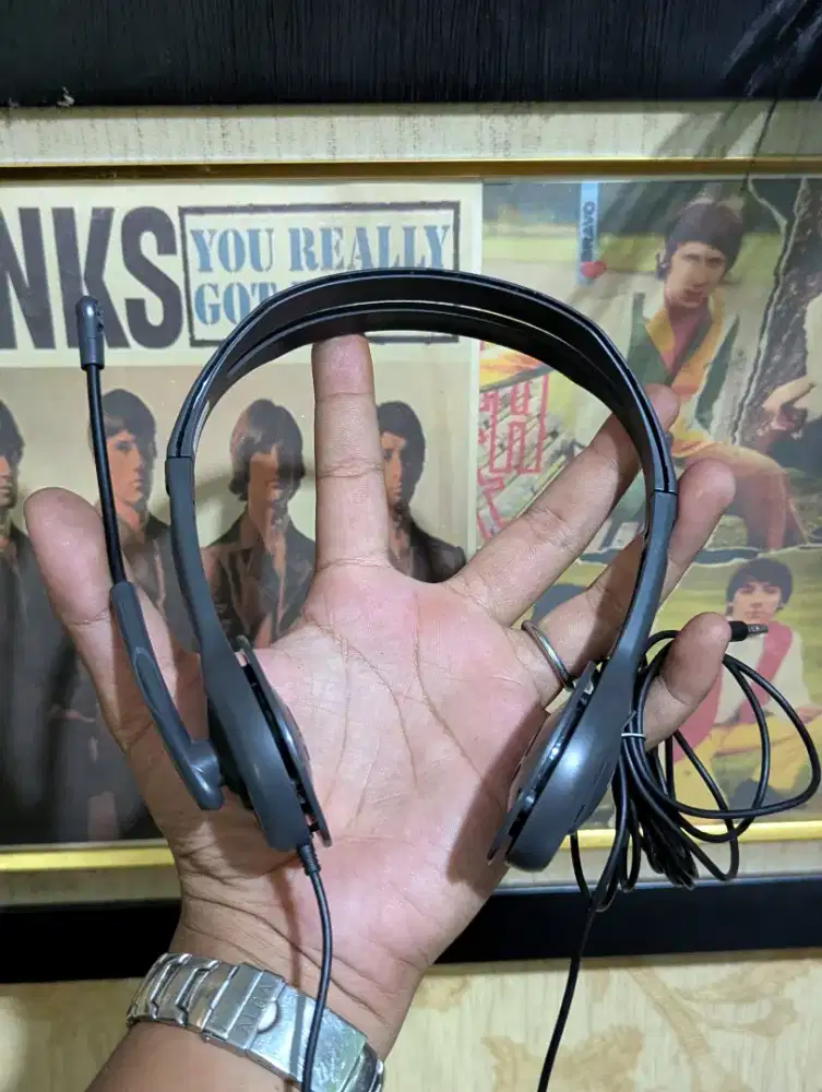 Headphone Headphones Headset Logitech H 111