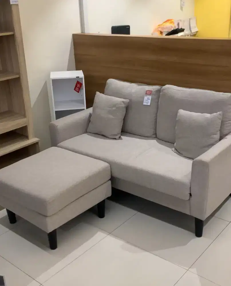 Promo sofa 2 seater + Ottoman