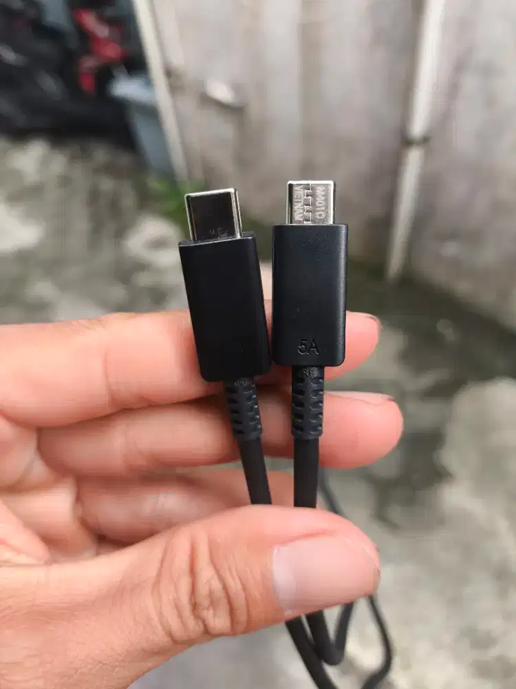 Kabel Samsung Ori Vietnam Ukir 5A Support Super Fast Charging C to C