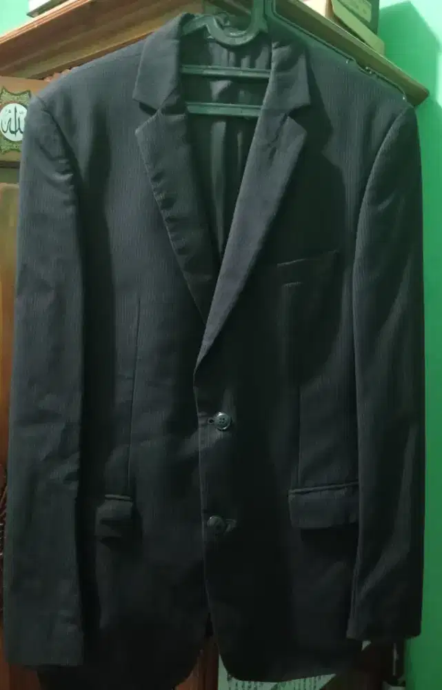 Blazer motif Garis2 satu Set Dengan Celana