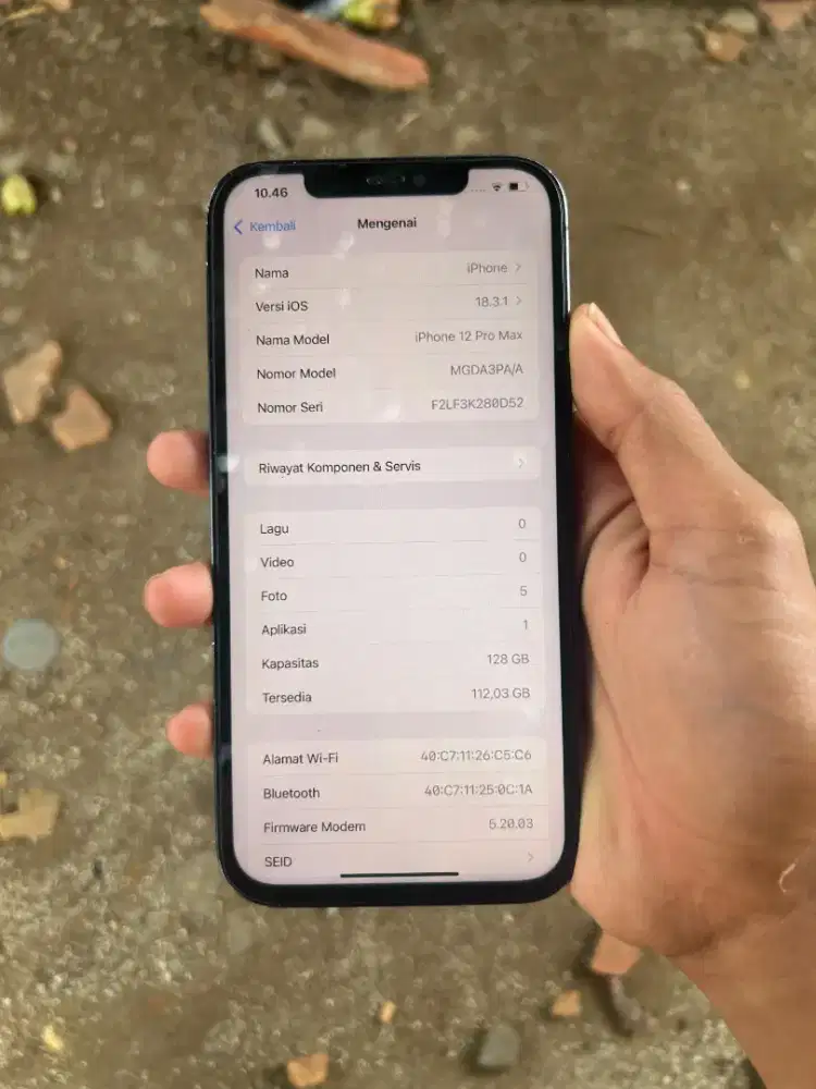 iPhone 12 pro max 128 iBox
