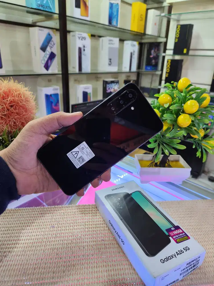 Samsung A26 5G Ram (8+8) 16Gb/ 256Gb Fullset Mulus 99% Bergaransi