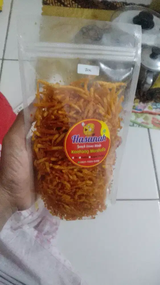 Kentang Mustofa dan keripik kentang