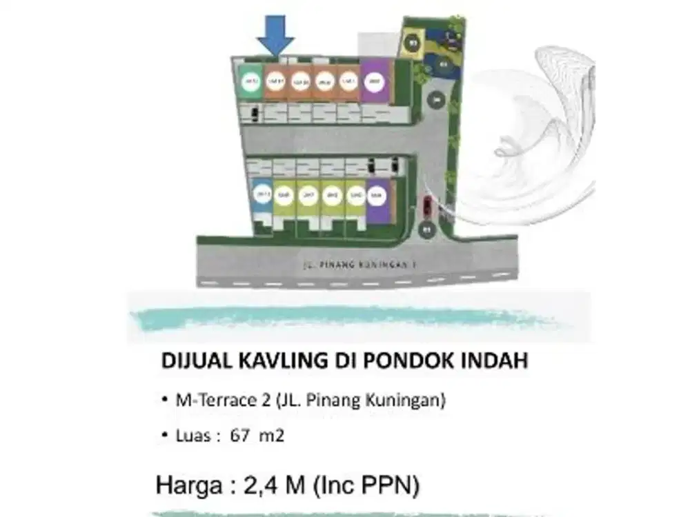 Dijual Cepat Tanah Kavling M Terrace 2 Pondok Indah Jakarta Selatan