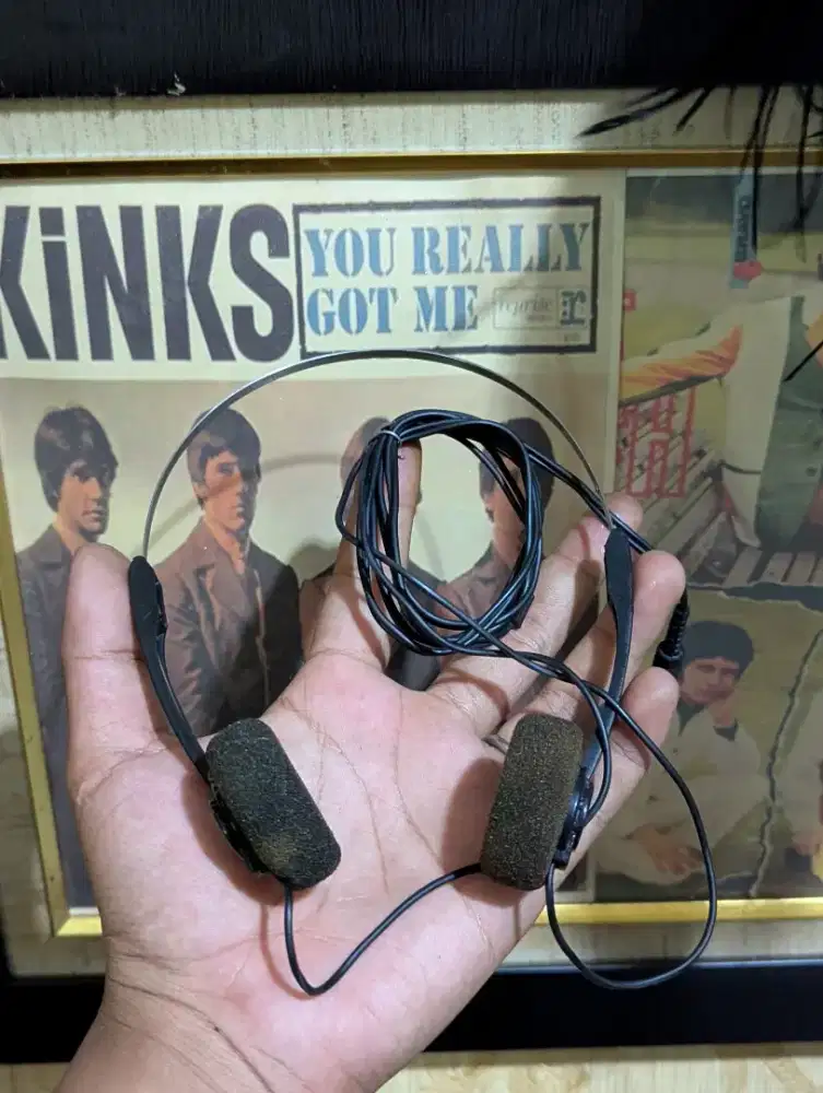 Headphone Headphones Headset Vintage Retro Jadul
