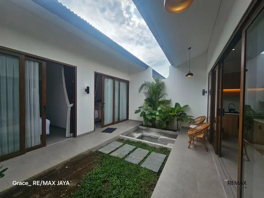 Rumah Baru Konsep Villa 1 Lantai Disewakan, di Denpasar Selatan
