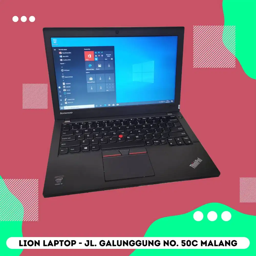 RAM 8GB SSD 256GB Core i5 Lenovo Thinkpad X250 [27|12]