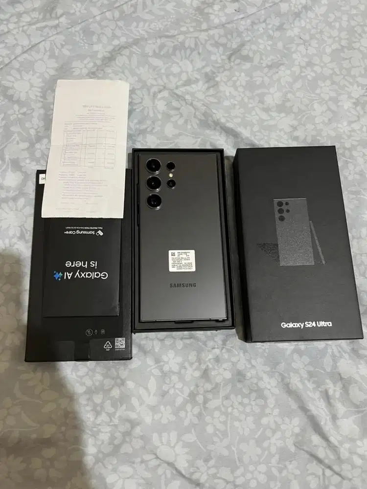 Samsung galaxy s24 ultra 5G 12/1 tb resmi