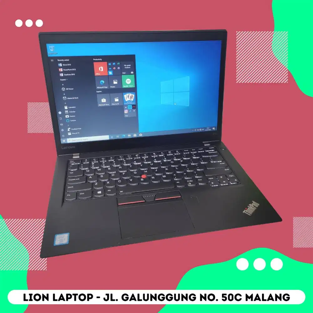 RAM 8GB SSD 256GB Core i7 SLIM Lenovo Thinkpad T470s [27|12]