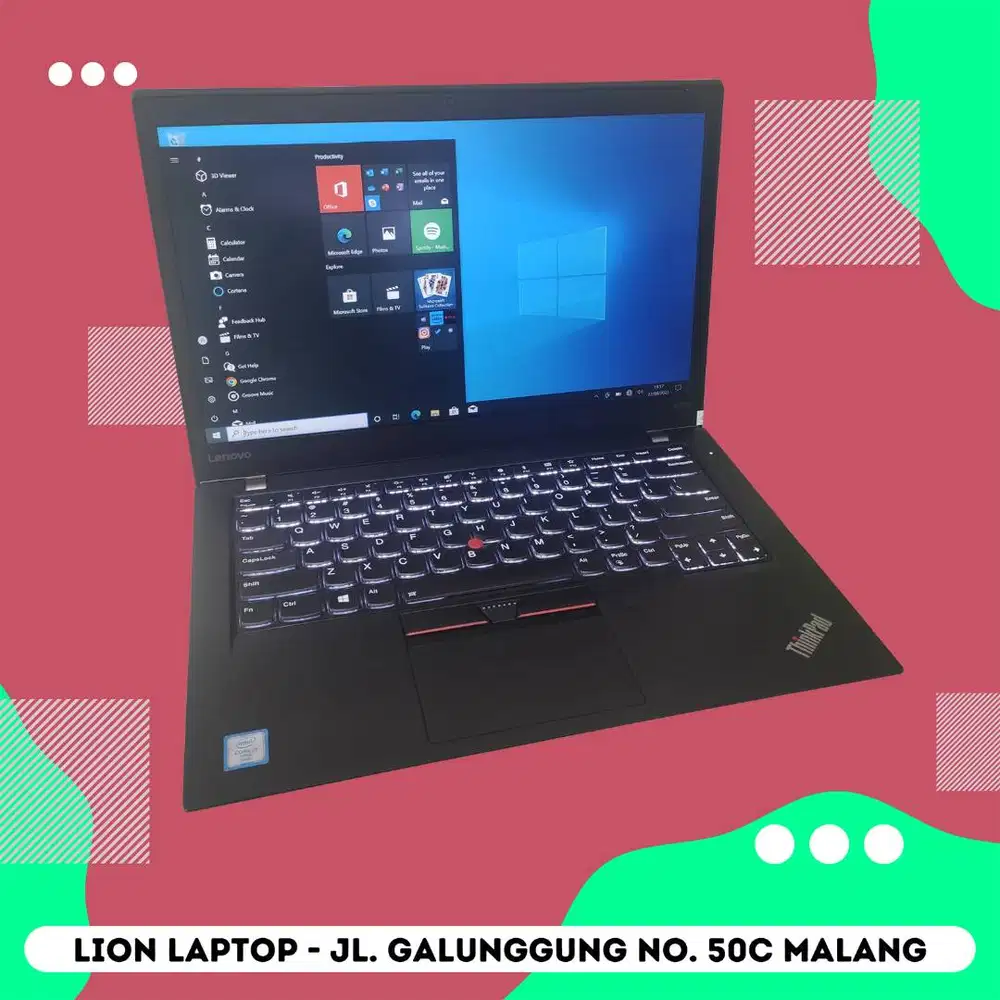 RAM 8GB SSD 256GB Core i5 Touchscreen SLIM Lenovo Thinkpad T470s [27|1