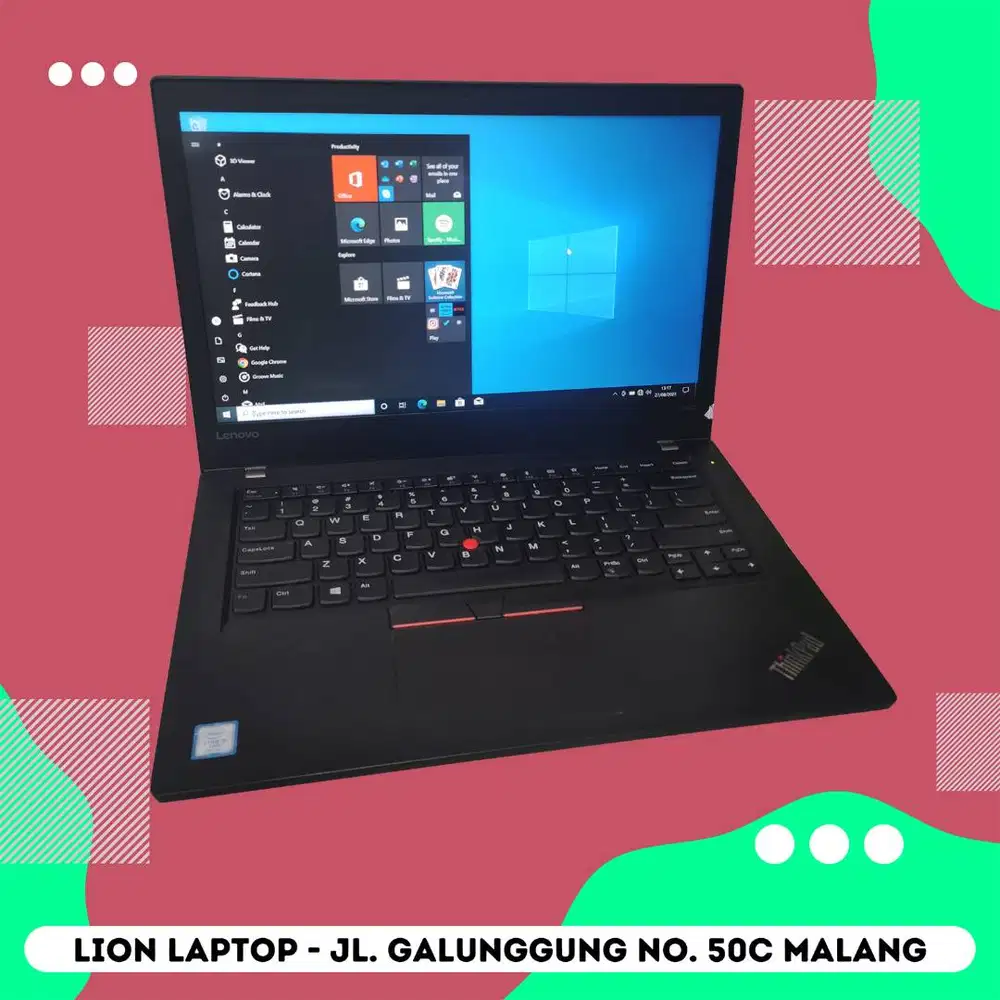 RAM 16GB Core i5 Gen7 SSD 256GB Lenovo Thinkpad T470 [27|12]