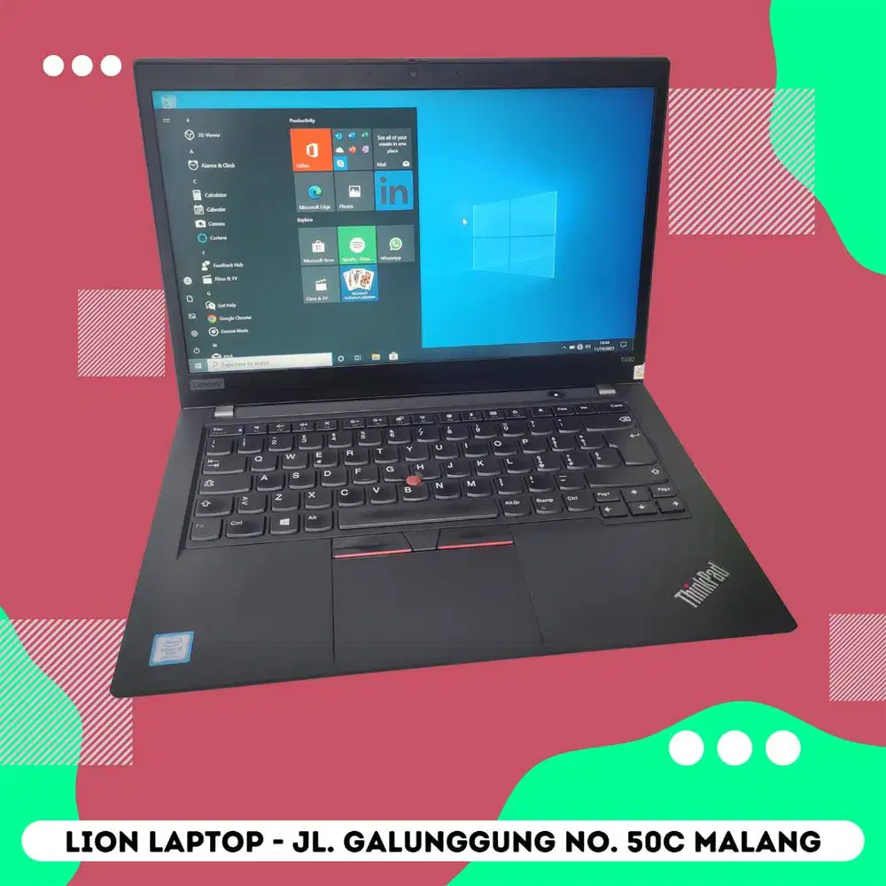 RAM 16GB i5 Gen 8 SSD 256GB Lenovo Thinkpad T490 [27|12]