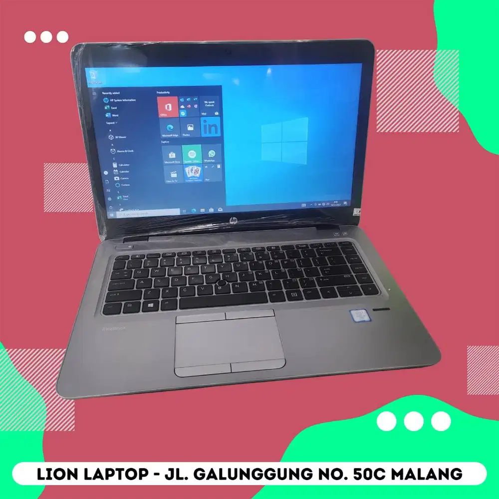 Core i5 RAM 8GB Murah SSD 258GB HP Elitebook 840 G3 [27|12]