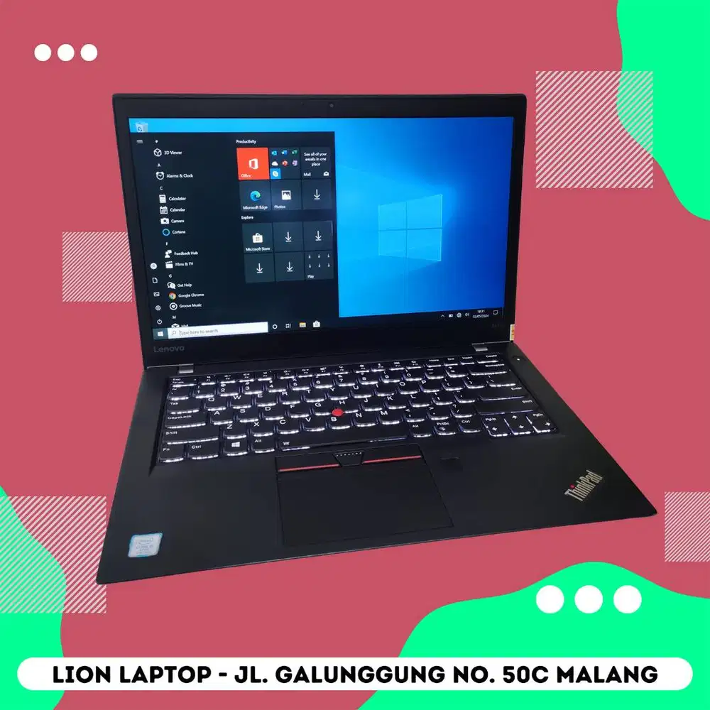 Core i5 Gen 7 RAM 8GB SLIM TOUCHSCREEN Lenovo Thinkpad T470s [27|12]