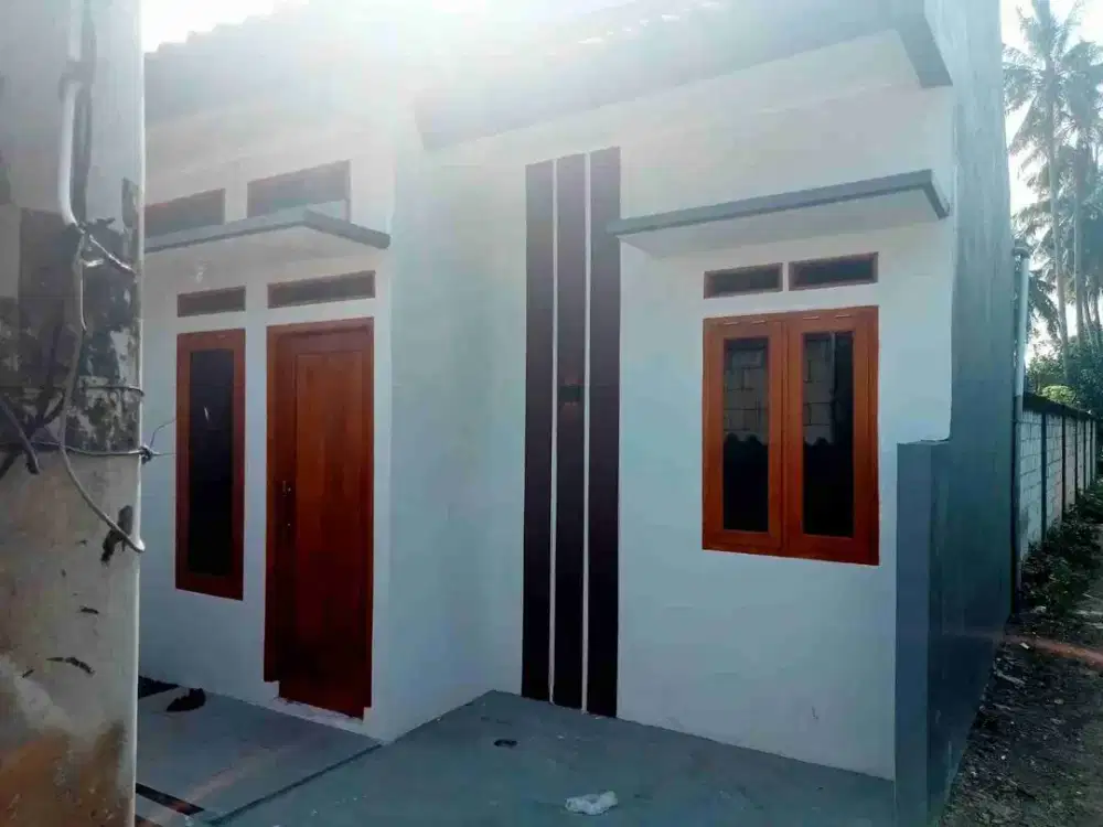 Rumah murah baru jadi akses motor dkt Stasiun Kereta