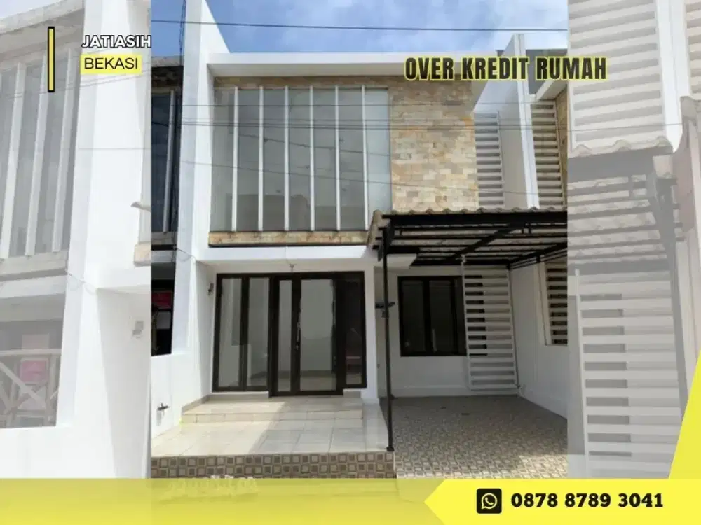 Jual Take Over Rumah 79JT dkt Tol di Perum Santorini Residence Bojongkulur