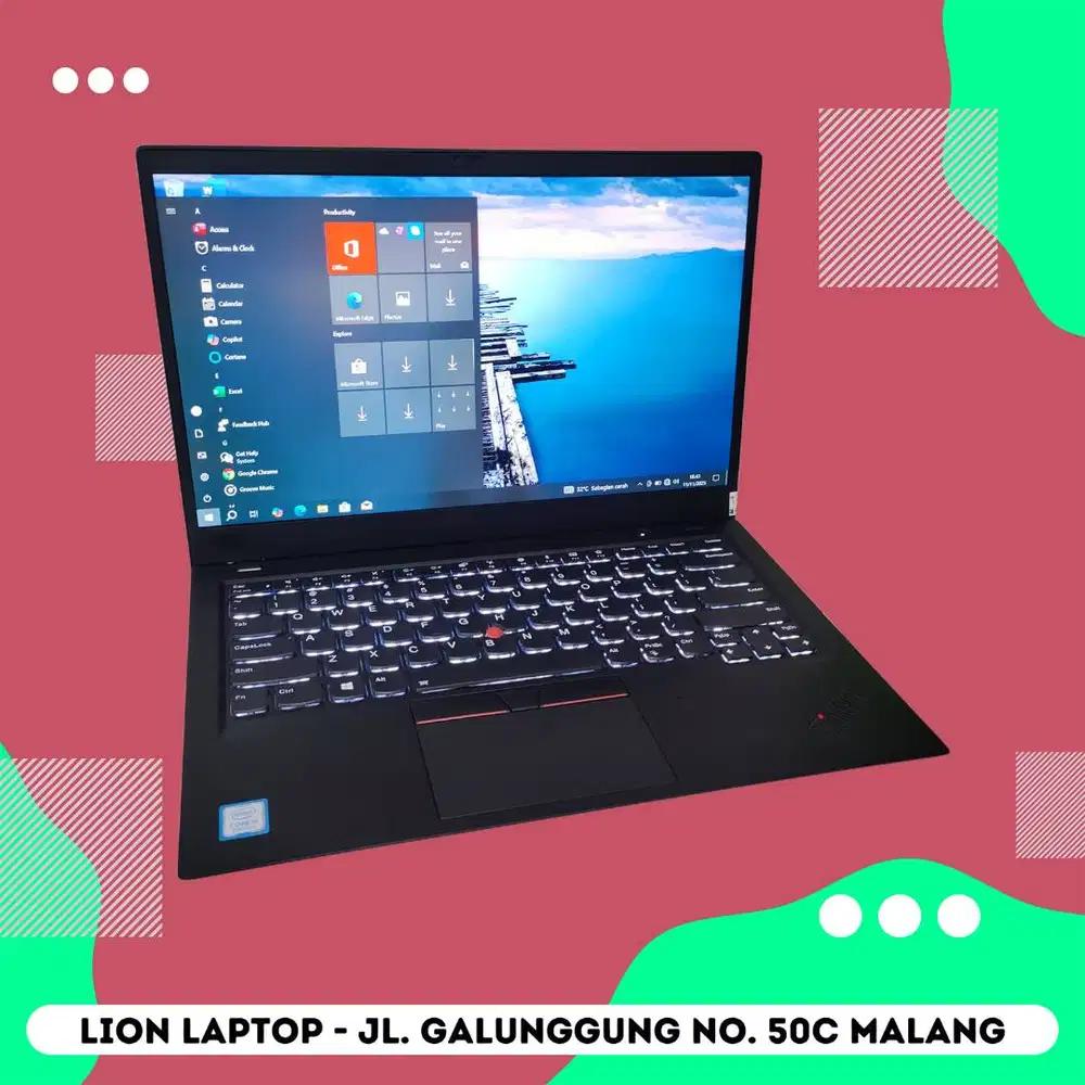 X1 Carbon Slim Ringan i5 gen 8 8/256 [27|12]