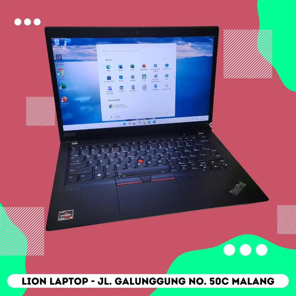 RAM 16GB Touchscreen Ryzen 5 Slim Lenovo Thinkpad T14s [27|12]