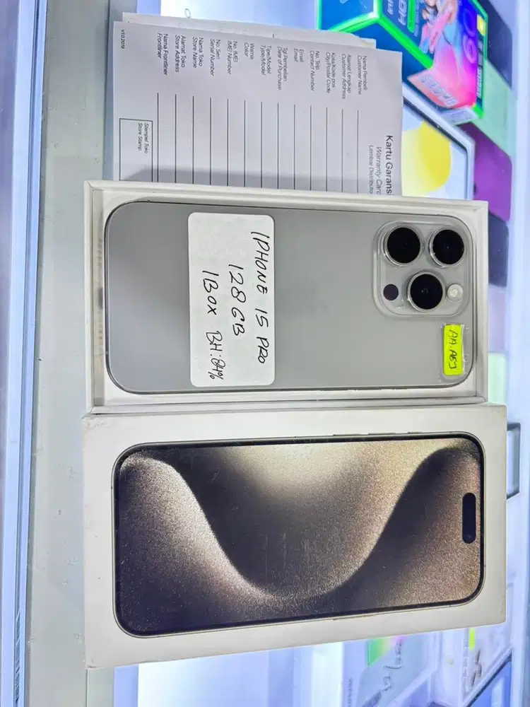 Iphone 15 pro 128Gb ibox