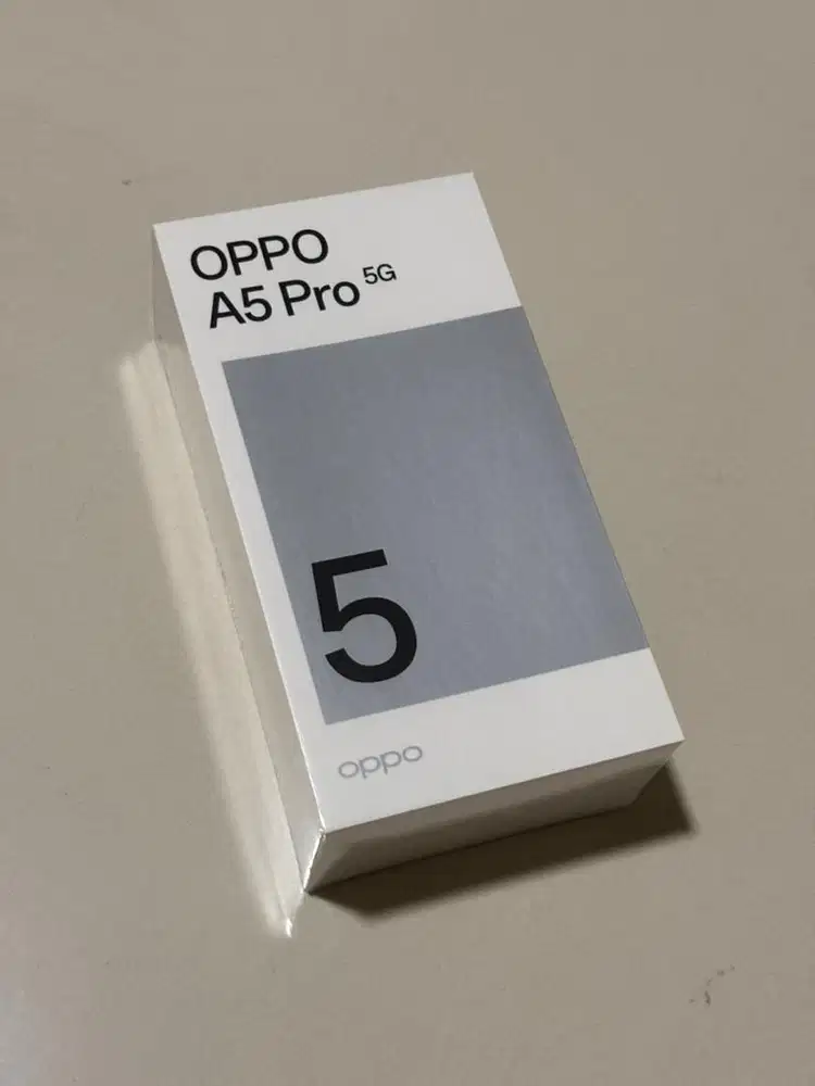 Dijual OPPO A5 Pro 5G 8/256GB Kondisi BARU masih segel