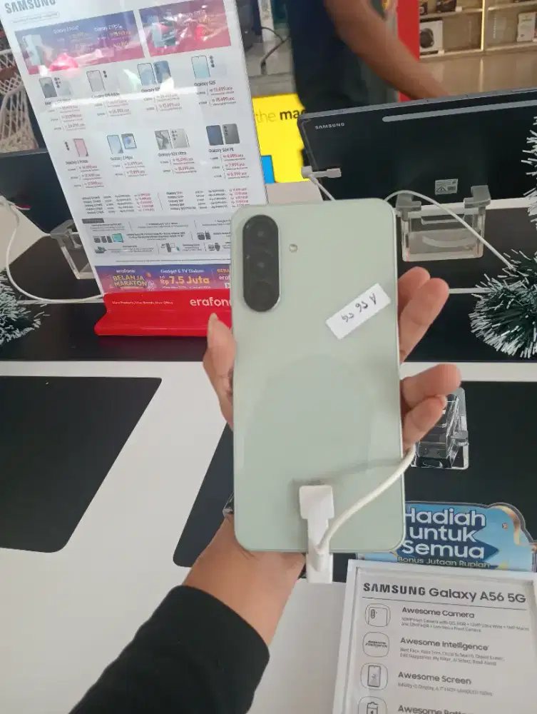 SAMSUNG MURAH A56 TAHAN AIR 8/256 5G