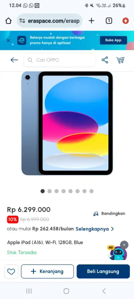 CICILAN 0% TANPA DP BUNGA 0%