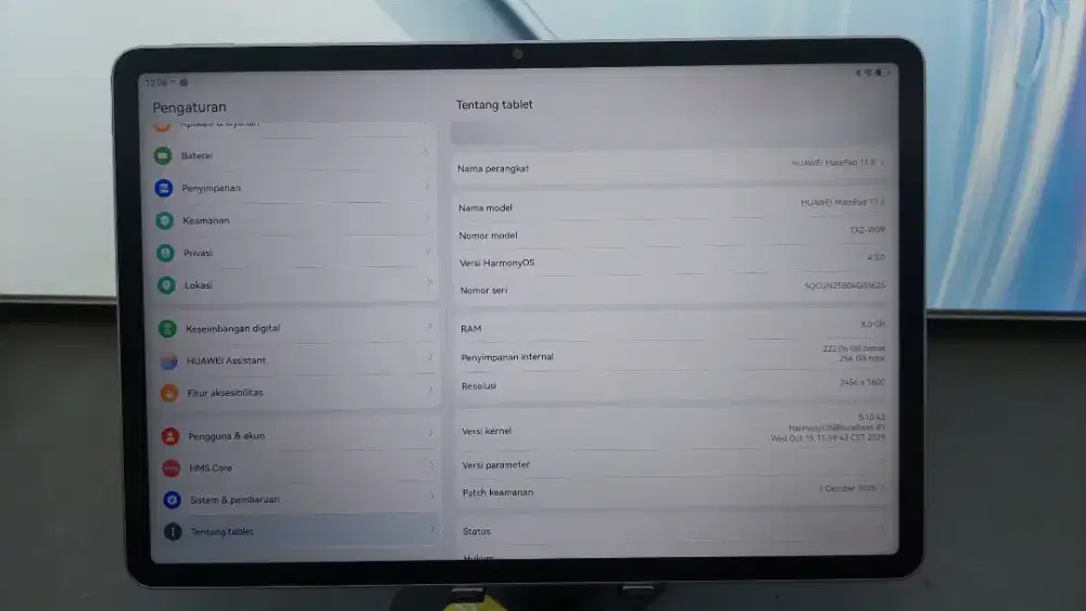 Huawei MatePad 11.5 PaperMatte Display Ram 8/256GB (Bekas)