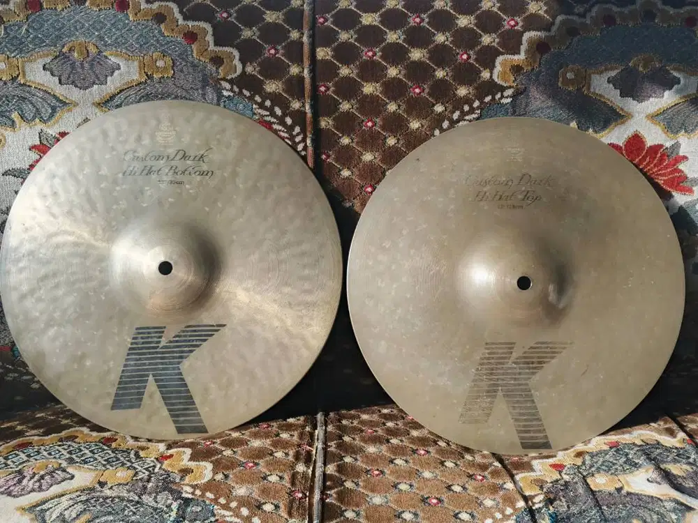 Hihat Zildjian K Custom Dark 13