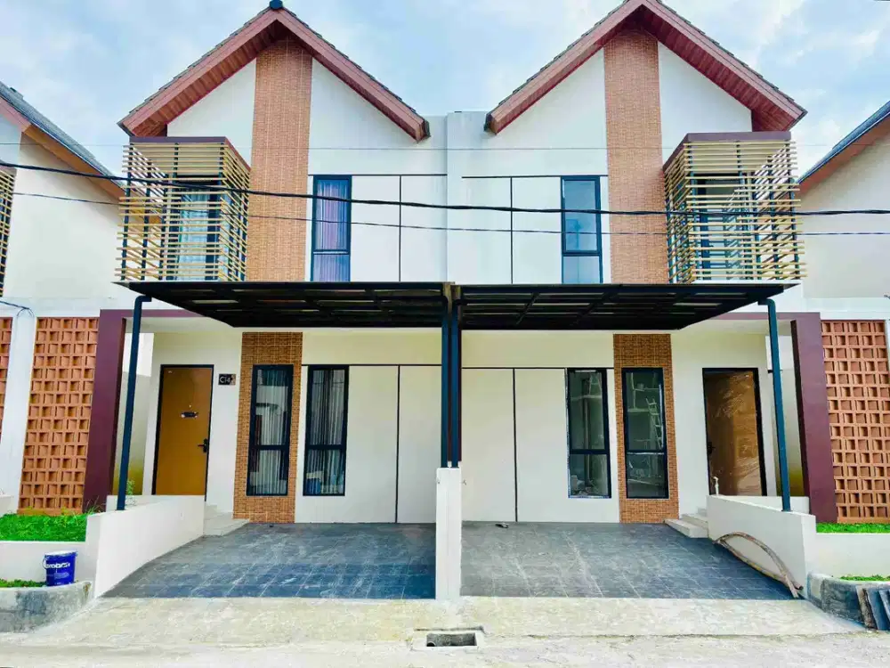 Rumah murah siap huni 2 lantai, Di Bojong City dekat stasiun